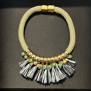 Holst and Lee tassel and beaded necklace